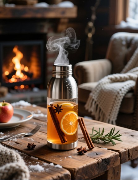 Vacuum Flask Recipes: 9 Cozy Winter Drinks