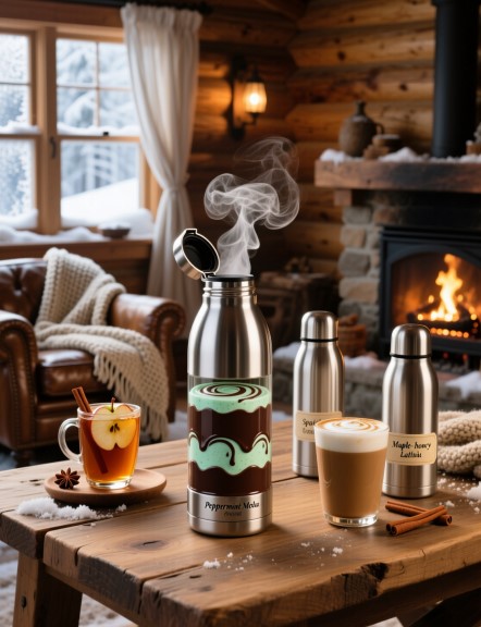 Vacuum Flask Recipes: 9 Cozy Winter Drinks