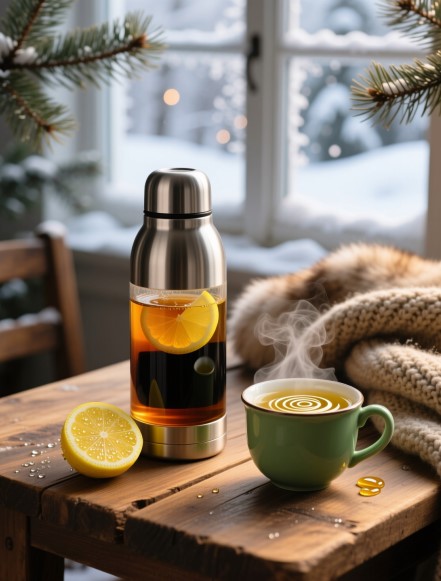 Vacuum Flask Recipes: 9 Cozy Winter Drinks