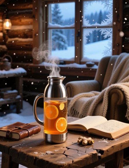 Vacuum Flask Recipes: 9 Cozy Winter Drinks