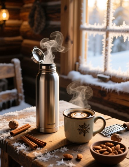 Vacuum Flask Recipes: 9 Cozy Winter Drinks