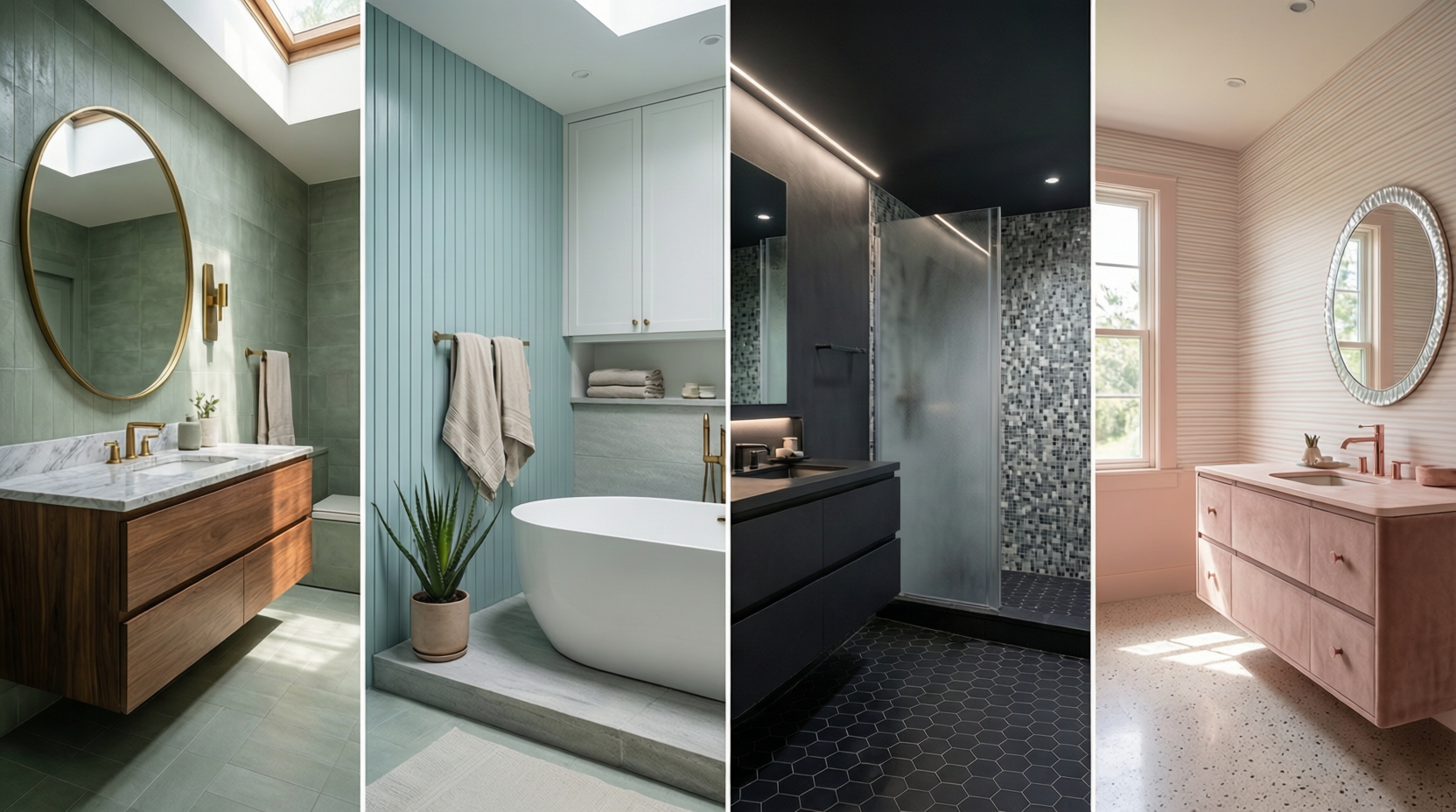 Choose the Best Bathroom Colors for a Fresh, Stylish Look