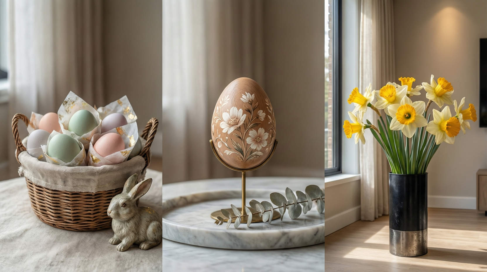 7 Easter Décor Crafts for a Calm, Polished Look