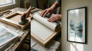 HOME 5 DIY Artwork Framing Save Money, Show Art Better