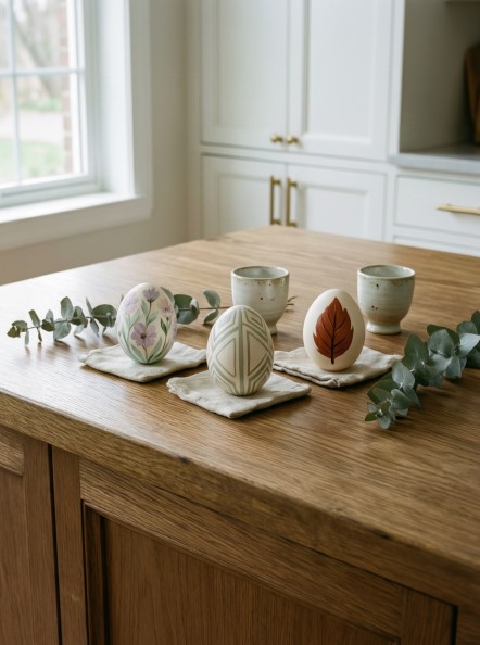 Easter Kitchen Island Décor Ideas for a Calm Look 2 Easter Kitchen Island Décor Ideas for a Calm Look