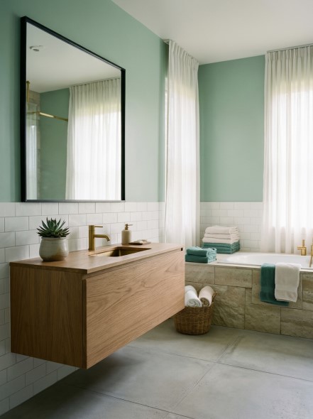 Choose the Best Bathroom Colors for a Fresh, Stylish Look 13 Choose the Best Bathroom Colors for a Fresh, Stylish Look