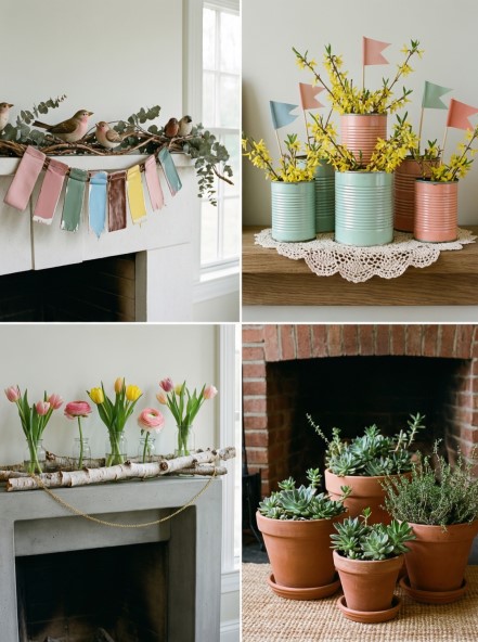 Spring Budget Mantel Decor Ideas That Save Money 7 Spring Budget Mantel Decor Ideas That Save Money