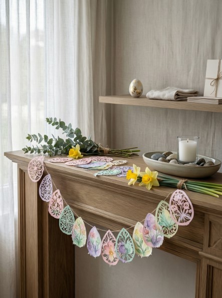 7 Easter Décor Crafts for a Calm, Polished Look 3 7 Easter Décor Crafts for a Calm, Polished Look