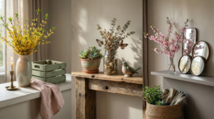 HOME 2 Spring Budget Mantel Decor Ideas That Save Money