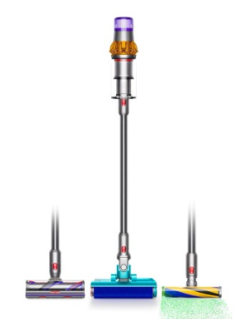 Dyson Submarine Mop Attachment: Worth the Hype? 2 Dyson V15s Detect Submarine Wet Dry Vacuum, Yellow/Nickel