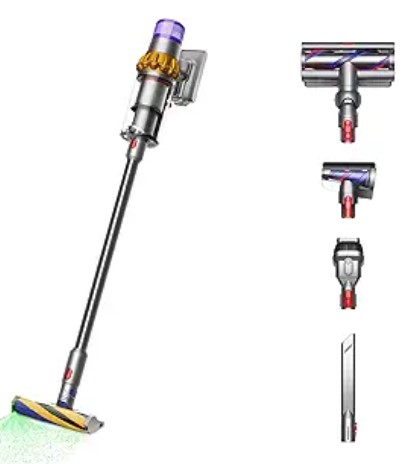 Dyson Submarine Mop Attachment: Worth the Hype? 3 Dyson V15 Detect Cordless Vacuum Cleaner, Yellow/Nickel