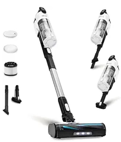 7 Best Cordless Vacuums for Luxury Vinyl Plank (LVP) Floors 4 LEVOIT Cordless Vacuum Cleaner, Stick Vac with Tangle-Resistant Design, Up to 50 Minutes, Powerful Suction, Rechargeable, Lightweight, and Versatile for Carpet, Hard Floor, Pet Hair, LVAC-200