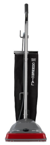 5 Best Commercial-Grade Vacuums for Large Homes 2 Sanitaire SC679K Tradition Upright Commercial Bagged Vacuum, Red