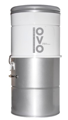 5 Best Central Vacuum Systems Quiet, Efficient Picks 2 OVO Large and Powerful Central Vacuum System, 700 Airwatts Hybrid Filtration (with or Without Disposable Bags), Covers up to 7500 sq.ft, 6.6 Gal / 25L Bottom Load Rolled Steel Canister