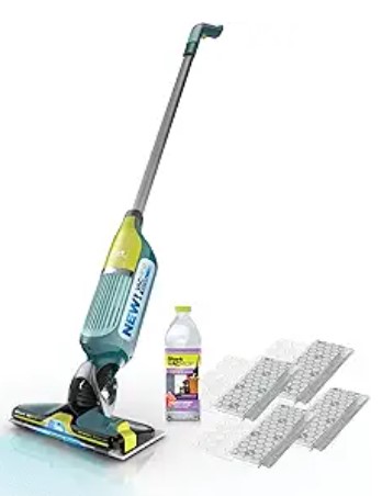 5 Best Lightweight Vacuums for Seniors with Arthritis 5 Shark VACMOP Reveal NEW Cordless Hard Floor Cleaner, Vacuum & Spray Mop, Powerful Suction, Lightweight, Illumination Light, Includes 4 Disposable Pads, 12oz Pet Multi-Surface Cleaning Solution, VM401