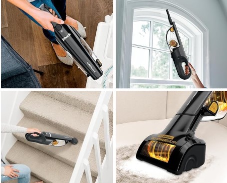 5 Best Handheld Vacuums for Luxury Car Interiors 2 Shark UltraCyclone Pet Pro Plus Cordless Hand Vacuum, Powerful Suction, Handheld Vacuum for Car & Home, Pet Power Brush, Crevice Tool, Scrubbing Brush, XL Dust Cup, Black, CH951
