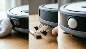 HOME 5 How to Clean Robot Sensors to Prevent "Cliff" and "Bumper" Errors