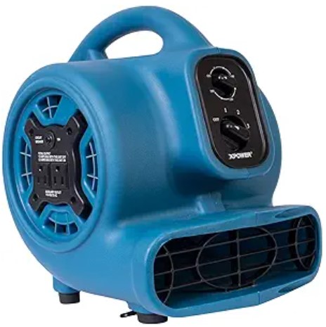 The Ultimate Vacuum Maintenance Kit: Brushes, Hooks, and Air Dusters 5 XPOWER P-230AT Mini Mighty 1/4 HP 925 CFM Centrifugal Air Mover, Carpet Dryer, Floor Fan, Blower, Stackable, Daisy Chain, for Water Damage Restoration, Janitorial, Plumbing, Home Use