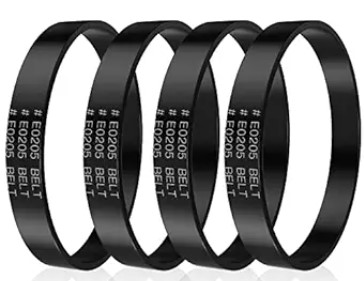 Top 5 Belt Replacements for Classic Upright Vacuums 6 Replacement E0205 Vacuum Belt for Eureka PowerSpeed Lightweight Vacuum Cleaner Belt Parts for Eureka Models NEU180, NEU181, NEU182, NEU182A, NEU182B, NEU186, NEU188, NEU188A, NEU190, NEU202, 4-Pack