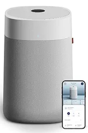 Best HEPA Air Purifiers for Large Open-Concept Living Rooms 5 BLUEAIR Air Purifiers for Large Rooms, Cleans 3,048 Sqft In One Hour, HEPASilent Smart Air Cleaner For Home, Pets, Allergies, Virus, Dust, Mold, Smoke - Blue Pure 211i Max
