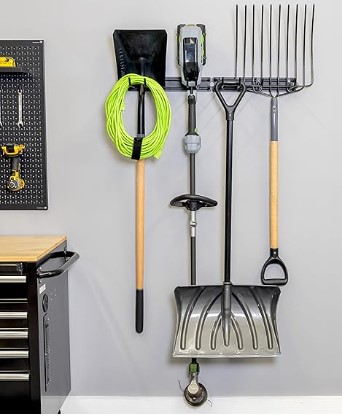 The Ultimate Vacuum Maintenance Kit: Brushes, Hooks, and Air Dusters 7 StoreYourBoard Garage Tool Organizer Wall Mount – Heavy Duty Garage Wall Organizer for Garage Organization and Storage, Broom Holder Wall Mount for Gardening Tools & Yard Tools – 32" Holds 300 lbs