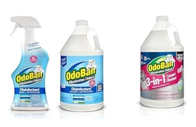 Top 5 Deep-Cleaning Solutions for Wet/Dry Mop Vacuums 5 OdoBan Disinfectant and Odor Eliminator, Ready-to-Use 32 oz Spray Bottle and 1 Gallon Concentrate, Fresh Linen Scent & 3-n-1 Carpet Cleaner, 128 Fl Oz