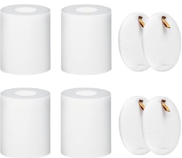 Best After-Market HEPA Filter Kits for Shark and Bissell 7 4Pack Replacement for Shark Base Pre-Motor Foam Filters(3.7" High) for Shark Robot Vacuum UR1005AE R101AE RV1001AE AV912S RV1000 AV970 AV993 AV1002AE AV2501S AV2501AE by Techecook, Replace#106KY1000AE