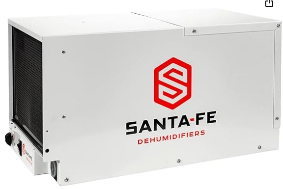 Best Whole-Home Dehumidifiers for Finished Basements 3 Santa Fe Compact70 Dehumidifier