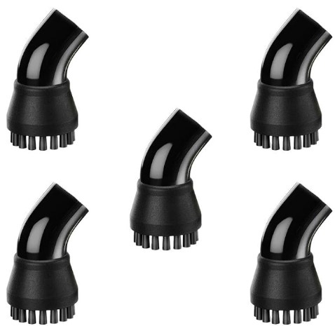 Best Steam Scraper Attachments for Polymerized Grease 2 McCulloch A1230-005 Nylon Utility Brush (5 Pack), Designed for Scrubbing Tough Stains, Works with Select McCulloch Steamer Models, Perfect for Use on Carpet, Tile, Grouting, and More