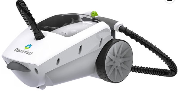 Best Steam Canisters for Deep-Cleaning Velvet and Suede Sofas 5 Steamfast SF-375 Deluxe Canister Steam Cleaner with 18 Accessories, Continuous Trigger, 17-Foot Power Cord, 48 Ounce Water Tank, Heats Up in 10 Minutes, Variable Steam Control, Onboard Storage, White