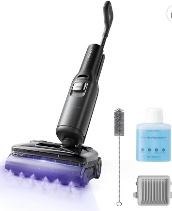 Best All-in-One Vacuum Mops for Busy Families with Hardwood 4 roborock F25 Ultra Steam Wet Dry Vacuum Mop, 356°F Steam, 187°F Hot Water