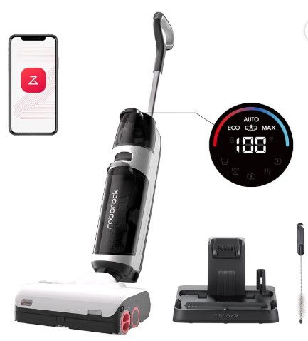 Roborock Dyad Pro vs. Tineco Floor One S5: The Scrubber Showdown 2 roborock Dyad Pro Wet Dry Vacuum Cleaner with Double Rollers, Cordless Vacuum Mop All in One, Self-Cleaning & Drying System, Floor Cleaner Machine for Mopping Hard Floor, Hardwood, Tile Flooring