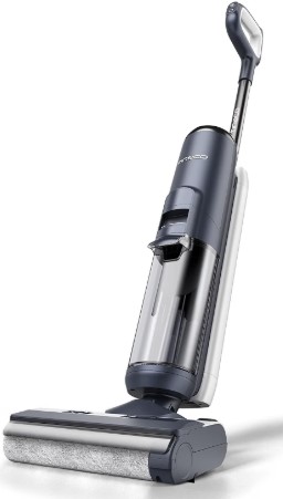 Roborock Dyad Pro vs. Tineco Floor One S5: The Scrubber Showdown 4 Tineco Floor ONE S5 Smart Cordless Wet Dry Vacuum Cleaner and Mop for Hard Floors, Digital Display, Long Run Time, Great for Sticky Messes and Pet Hair, Space-Saving Design, Blue