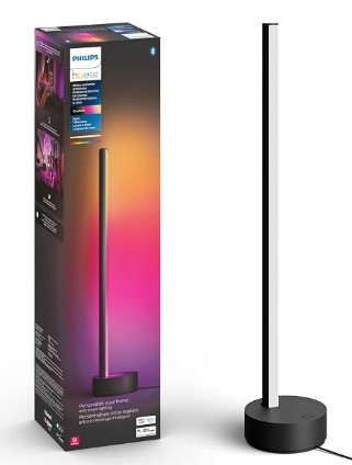 Best Smart Floor Lamps with "Sunrise/Sunset" Automation 2 Philips Hue Signe Smart Table Lamp, 1-Pack, Black