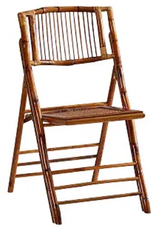 Best Bamboo and Rattan Furniture for a Low-Carbon Footprint Home 7 Bamboo Folding Chair, Completely Upgraded Foldable Vintage Dining Chair with 330lb Handcrafted for Living Room Patio Garden Balcony Indoor/Outdoor (1, Antique Brown)